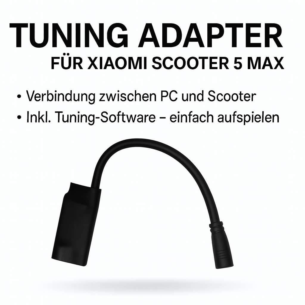 Xiaomi Electric Scooter Mi 5 Max – Flashing/Tuning Adapter
